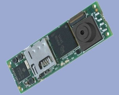 Front view of historical Mosaic OEM smart-camera module