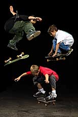 Skateboarders